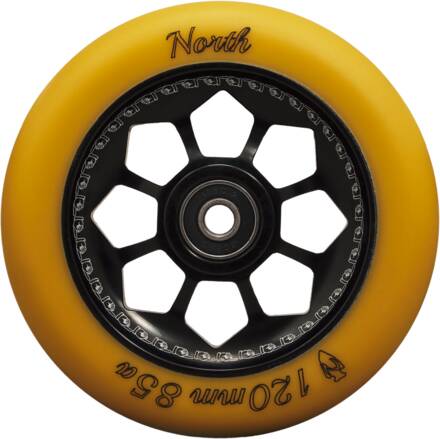 Kółko North Pentagon 120 mm Gum / Black
