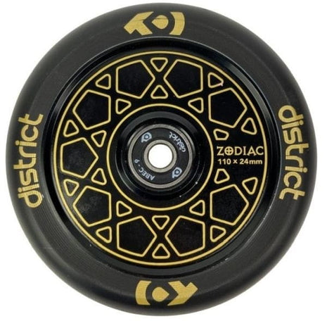 Kółko District Zodiac 110 mm Gold / Black