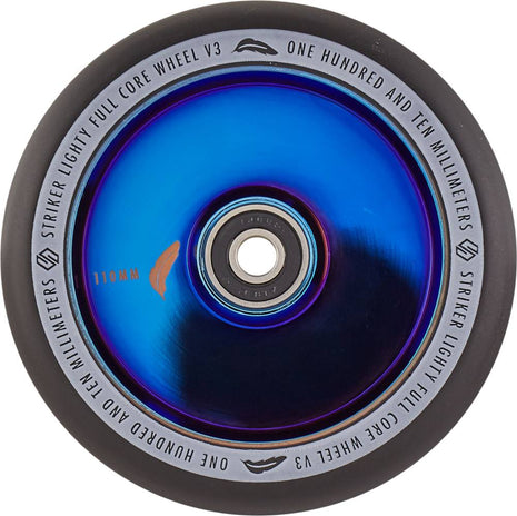 Kółko Striker Lighty Full Core V3 110mm Blue Chrome