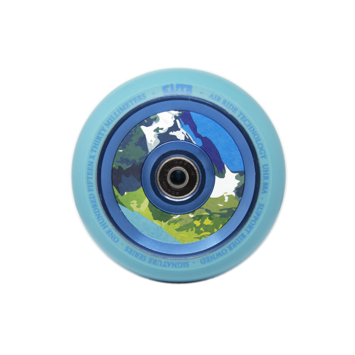 Kółka Elite Air Ride 115mm X 30mm - Yellow&Blue 2-Pak