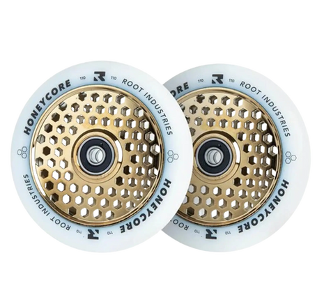 Kółka Root Honeycore White/Gold  110mm - 2 Pak