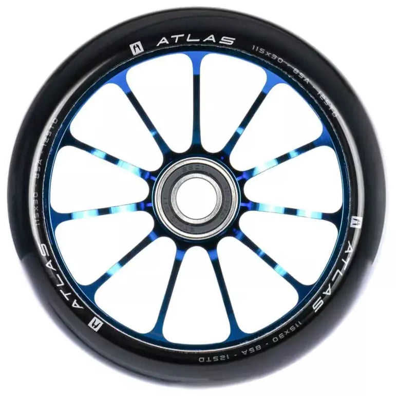 Kółko Ethic Atlas Pro Scooter 115mm 12STD Chrome Blue