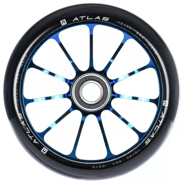 Kółko Ethic Atlas Pro Scooter 115mm 12STD Chrome Blue