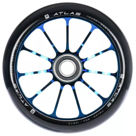 Kółko Ethic Atlas Pro Scooter 115mm 12STD Chrome Blue