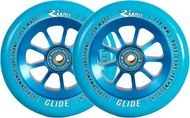Kółka River Naturals Glide 110mm Sapphire - 2 Pak