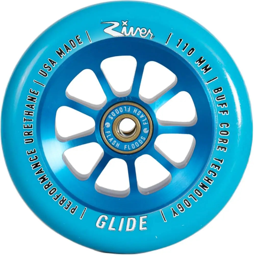 Kółka River Naturals Glide 110mm Sapphire - 2 Pak