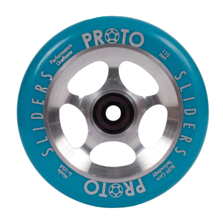 Kółka Proto Sliders Starbright 110mm Blue on Raw - 2 Pak