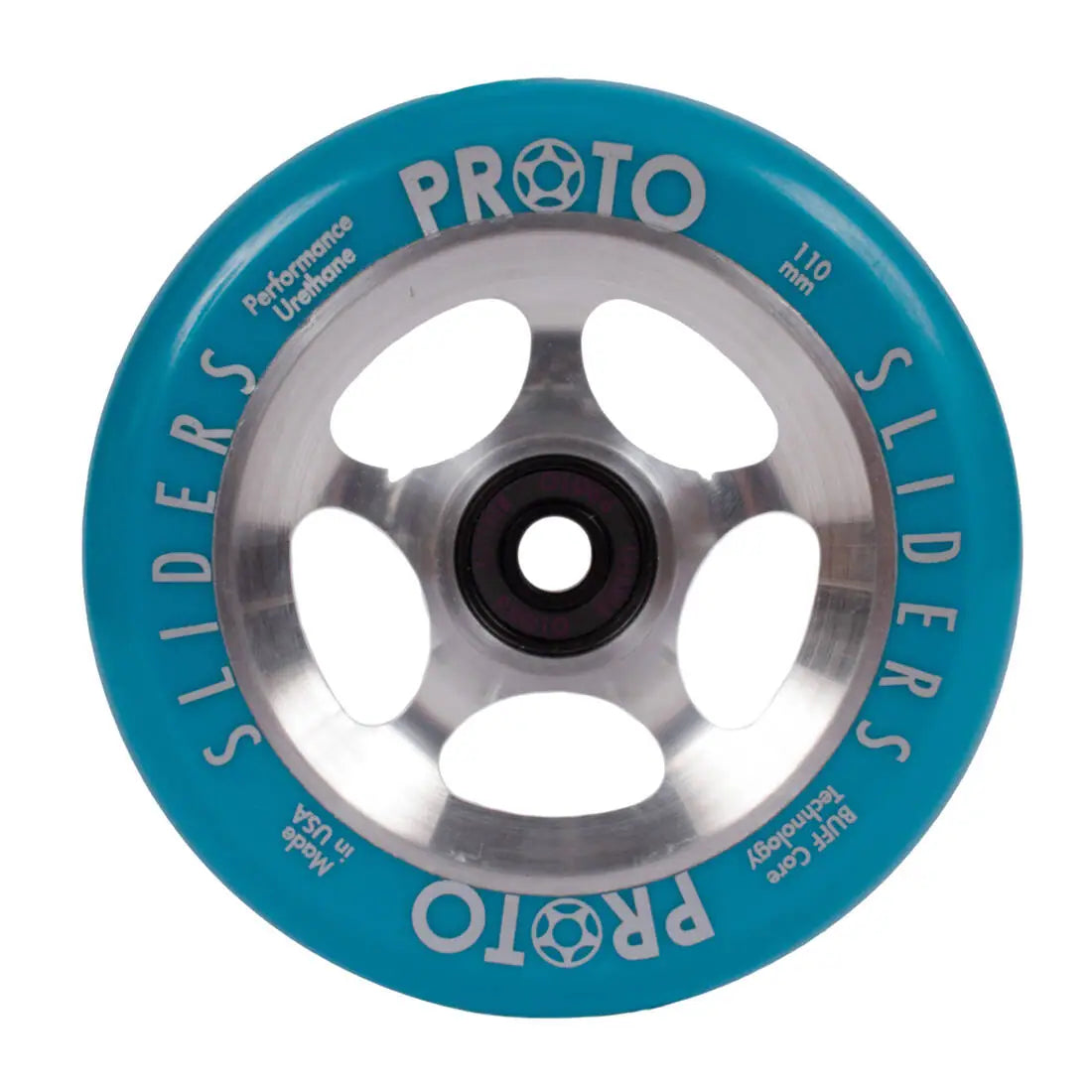 Kółka Proto Sliders Starbright 110mm Blue on Raw - 2 Pak