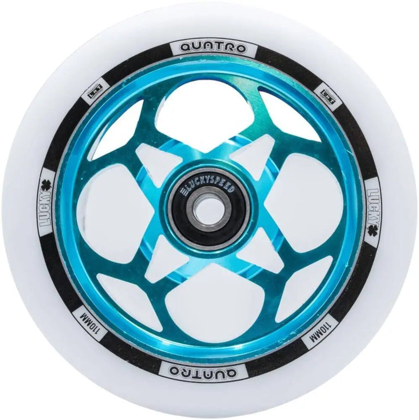 Kółko Lucky Quatro 110mm Teal White