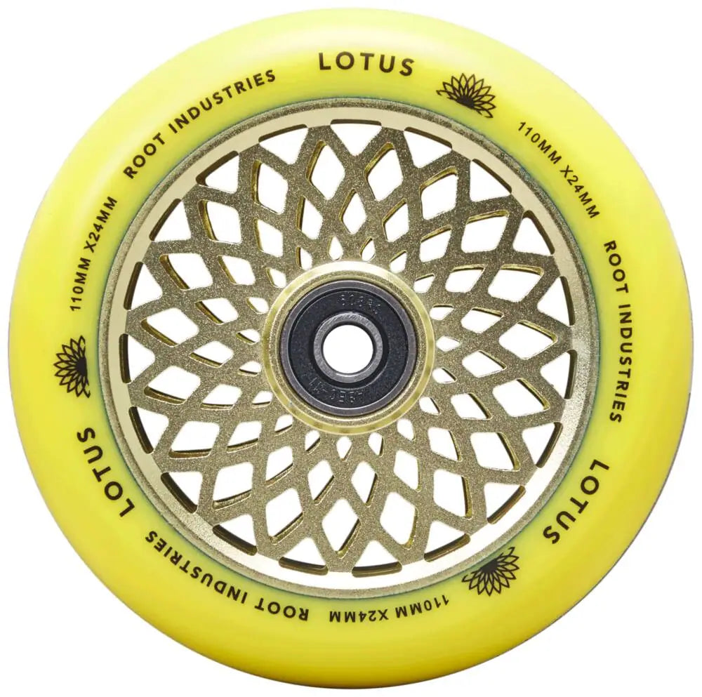 Kółka Root Lotus 110mm Radiant Yellow