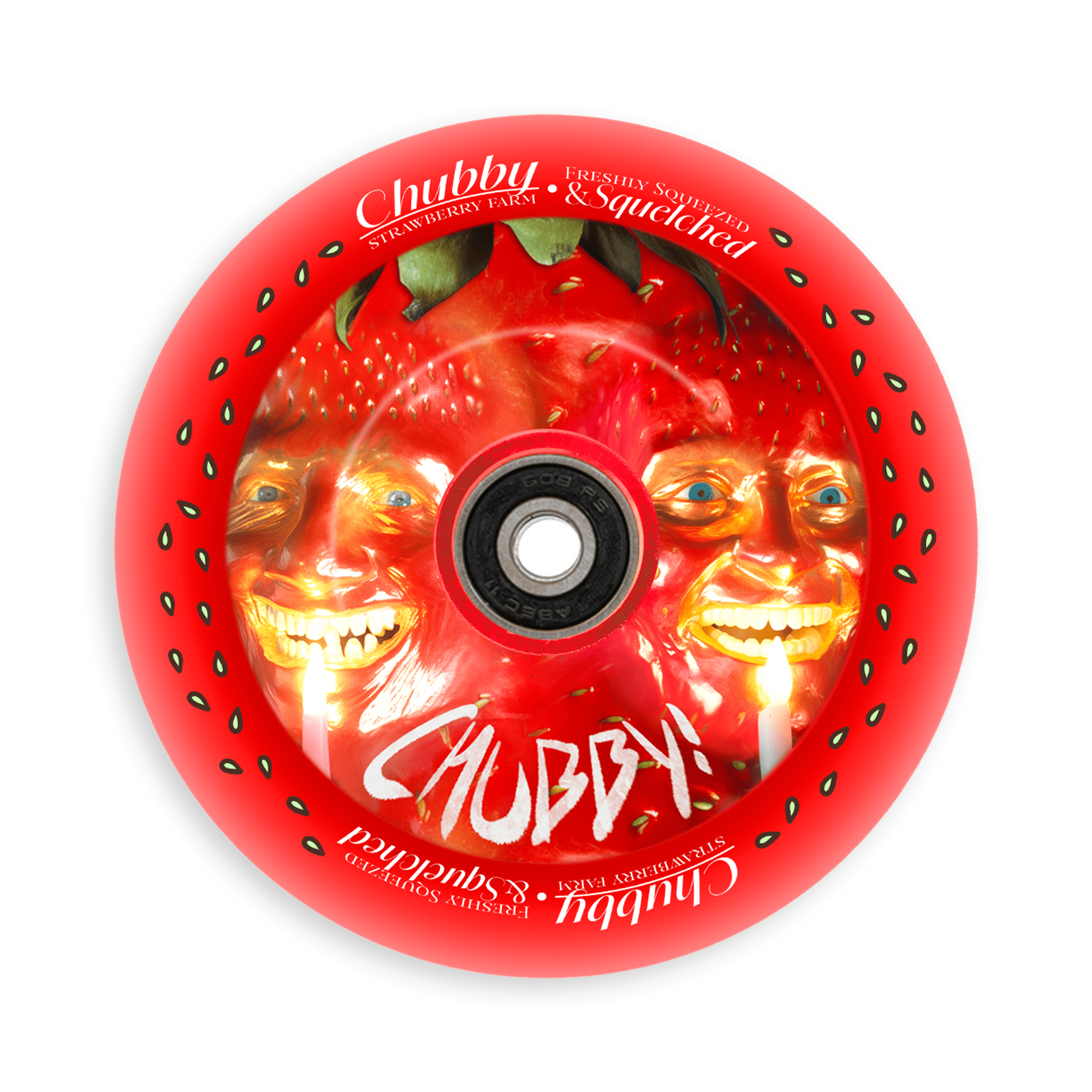 Kółko Chubby 110mm Melocore Strawberry Farm
