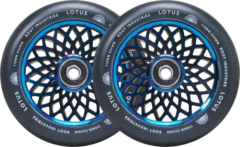 Kółka Root Lotus 110mm Blu-ray/Black
