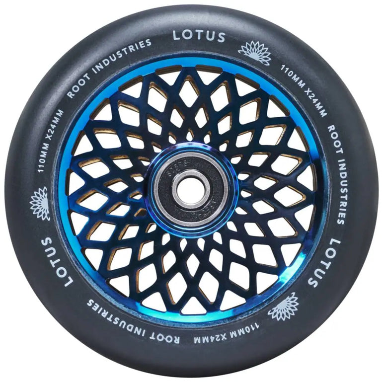 Kółka Root Lotus 110mm Blu-ray/Black