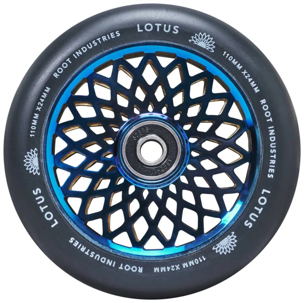 Kółka Root Lotus 110mm Blu-ray/Black