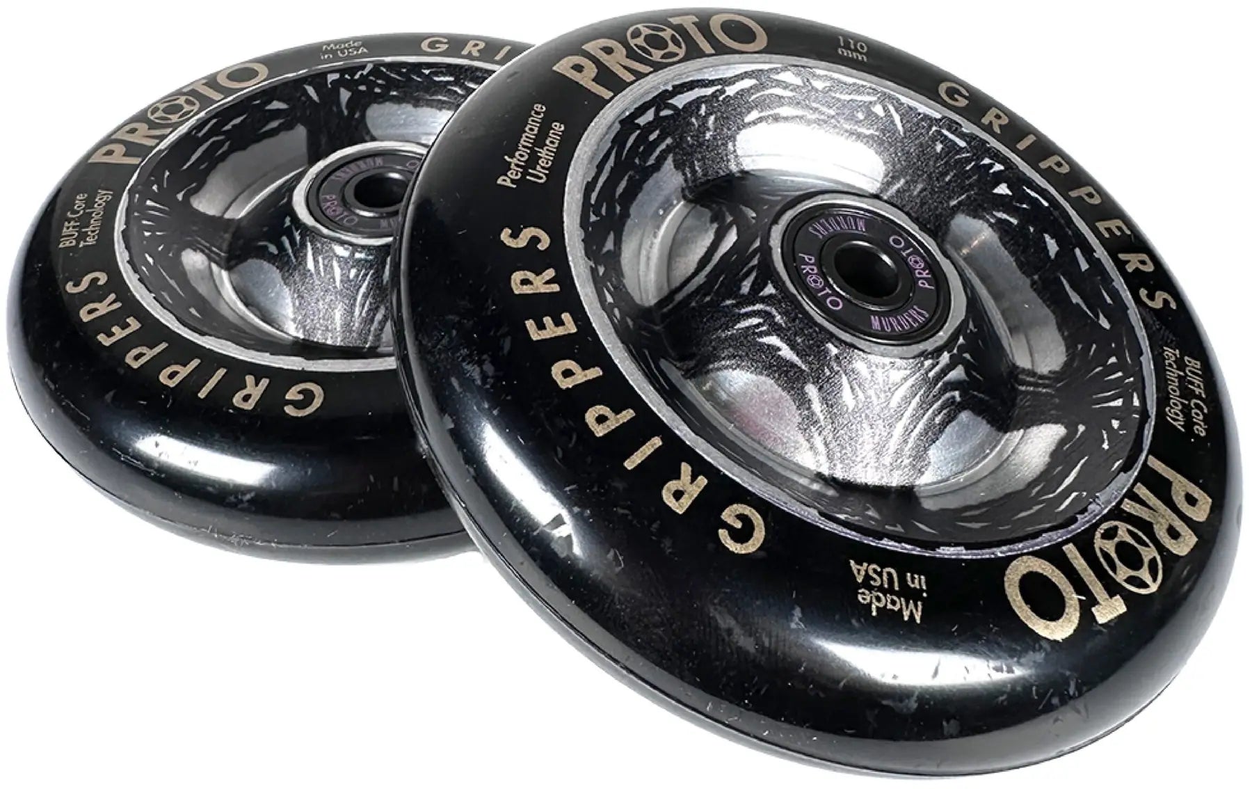 Kółka Proto Catalyst Grippers Black 110mm - 2 Pak