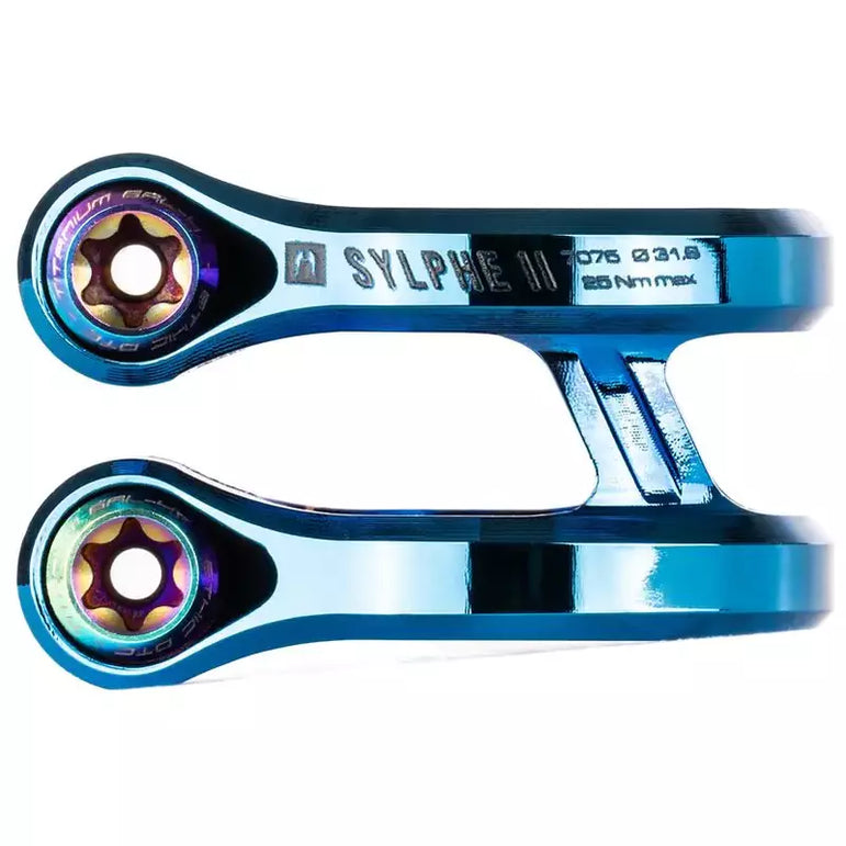 Zacisk Ethic Sylphe V2 31.8 mm Chrome Blue