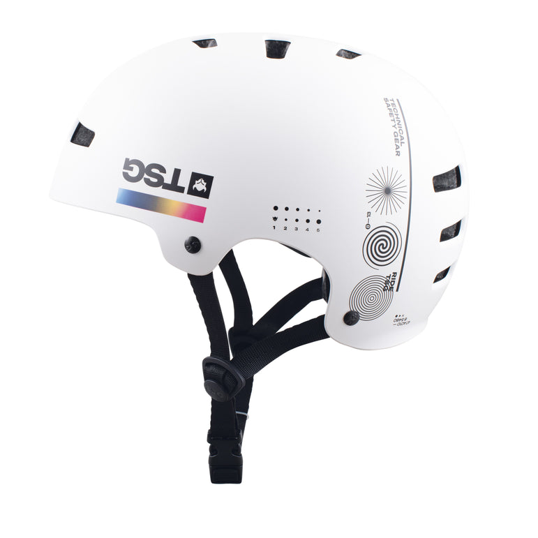Kask Tsg Evolution Solid Color White Board-Cast