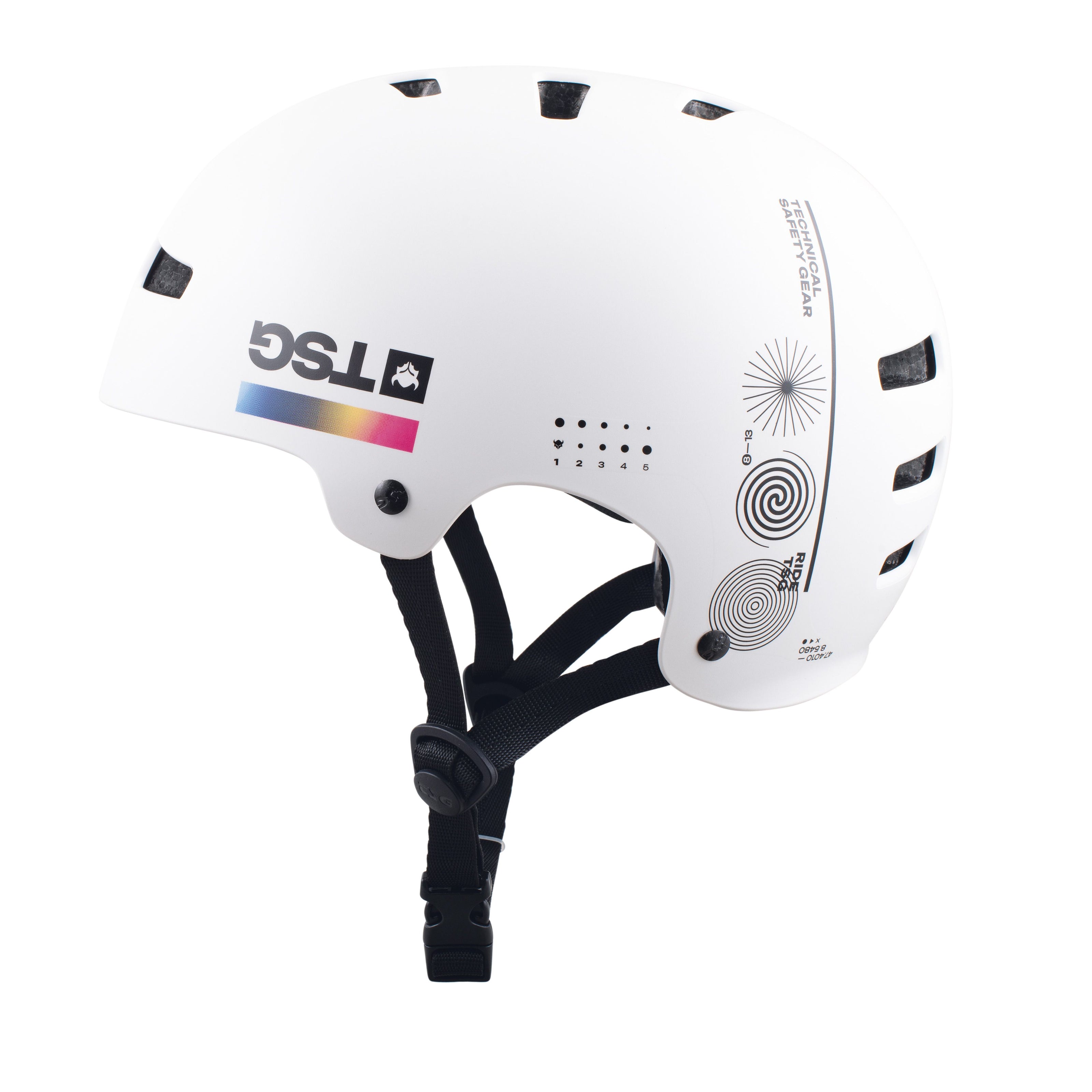 Kask Tsg Evolution Solid Color White Board-Cast