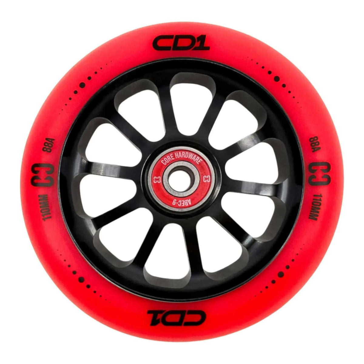 Kółko Core CD1 110mm Red