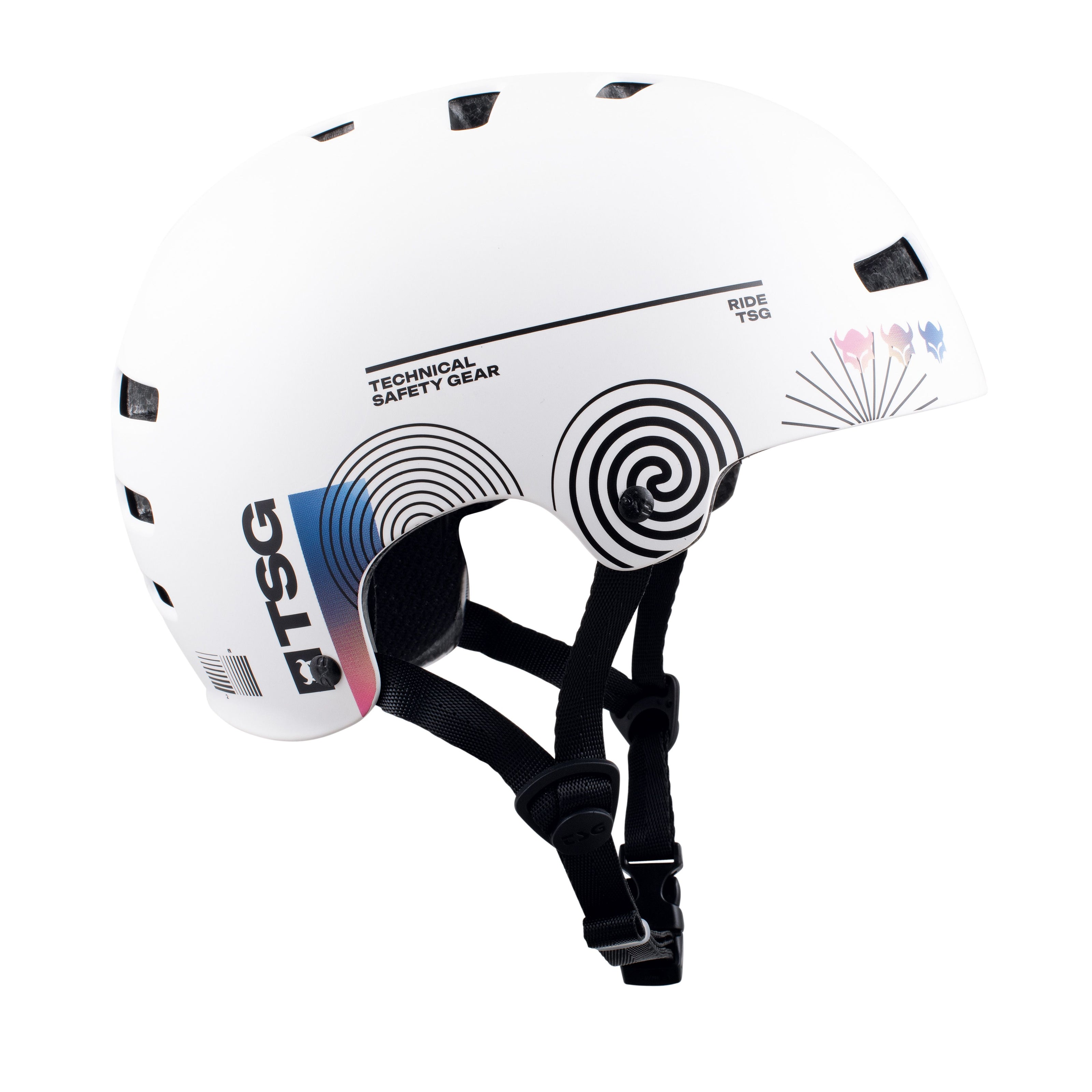Kask Tsg Evolution Solid Color White Board-Cast
