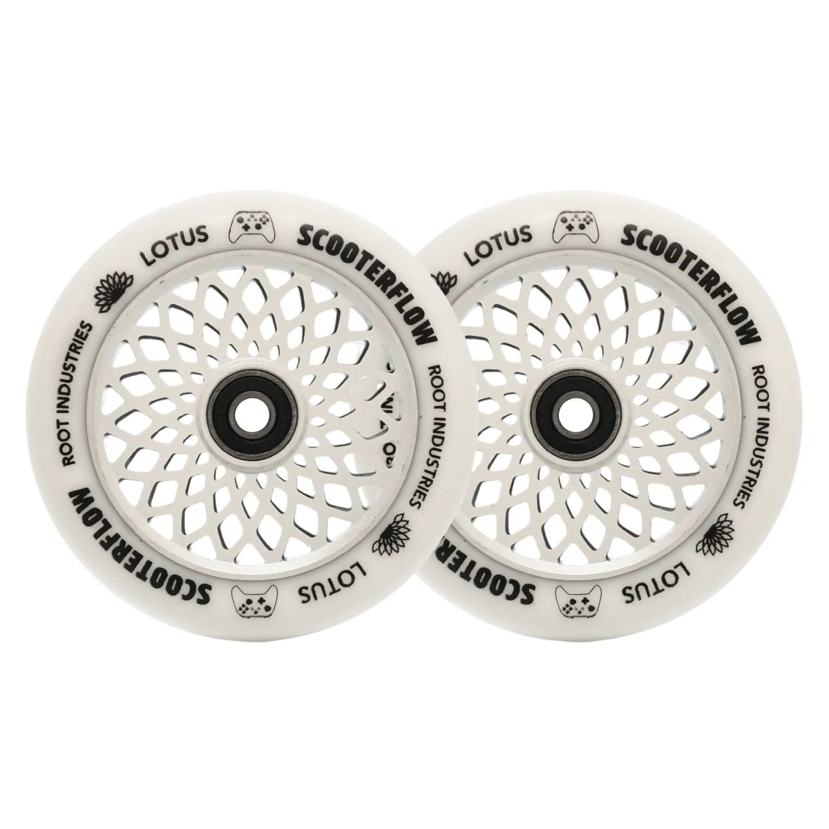 Kółka Root ScooterFlow 110mm White 2-pak