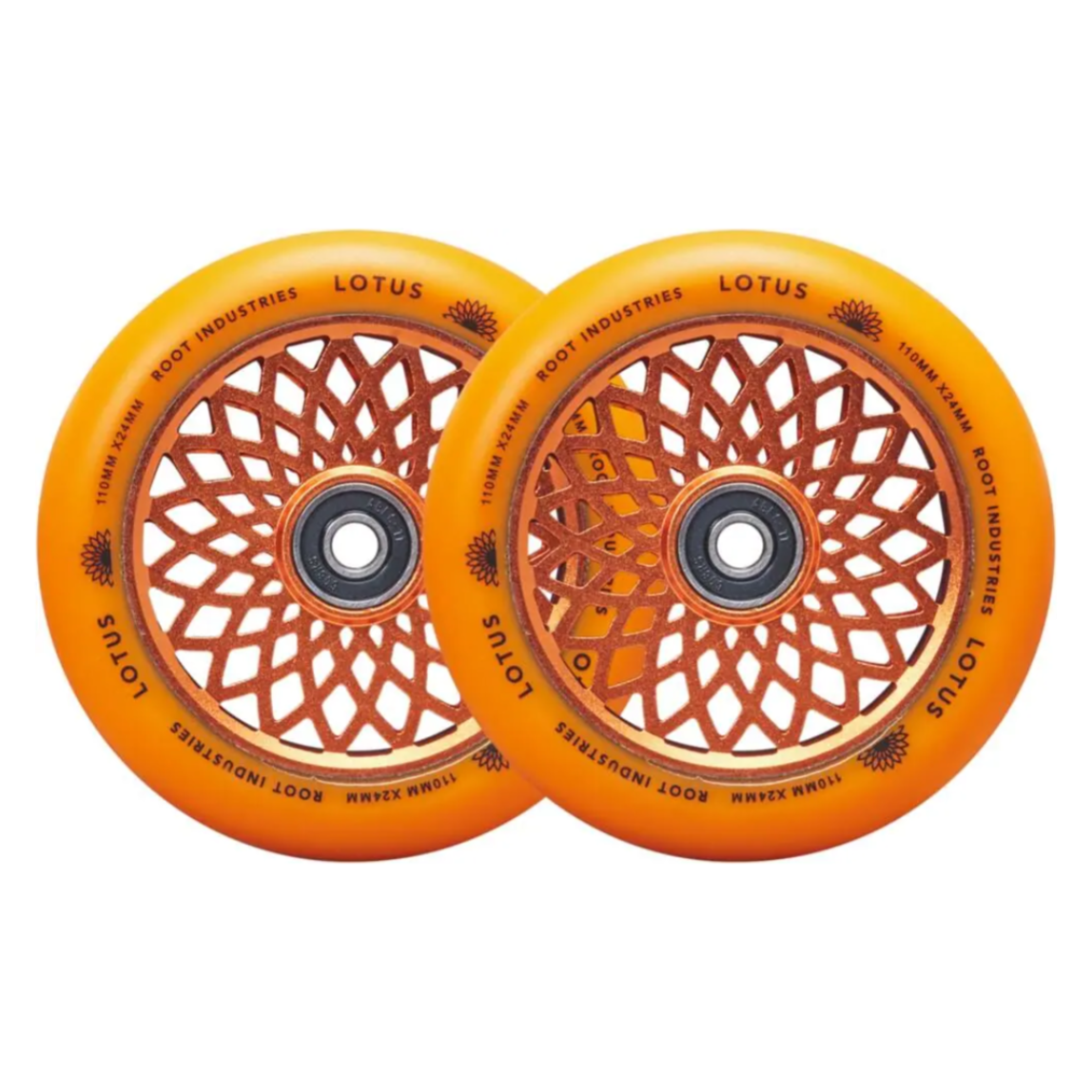 Kółka Root Lotus 110mm Radiant Orange