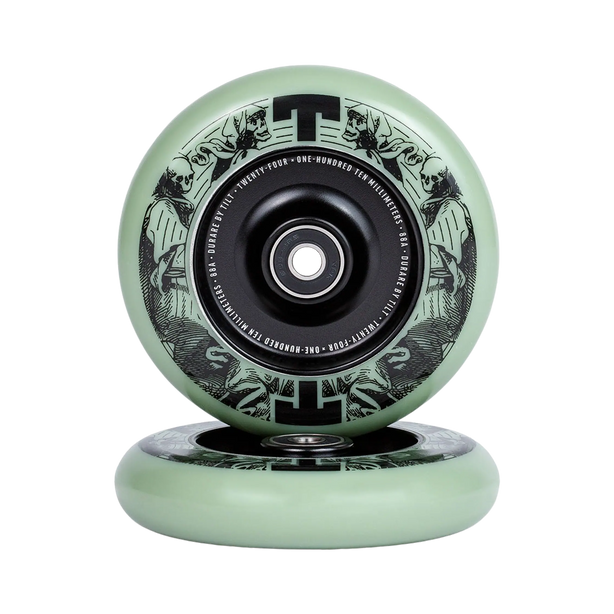 Kółka Tilt Durare Selects Phantom Green 110mm - 2 Pak