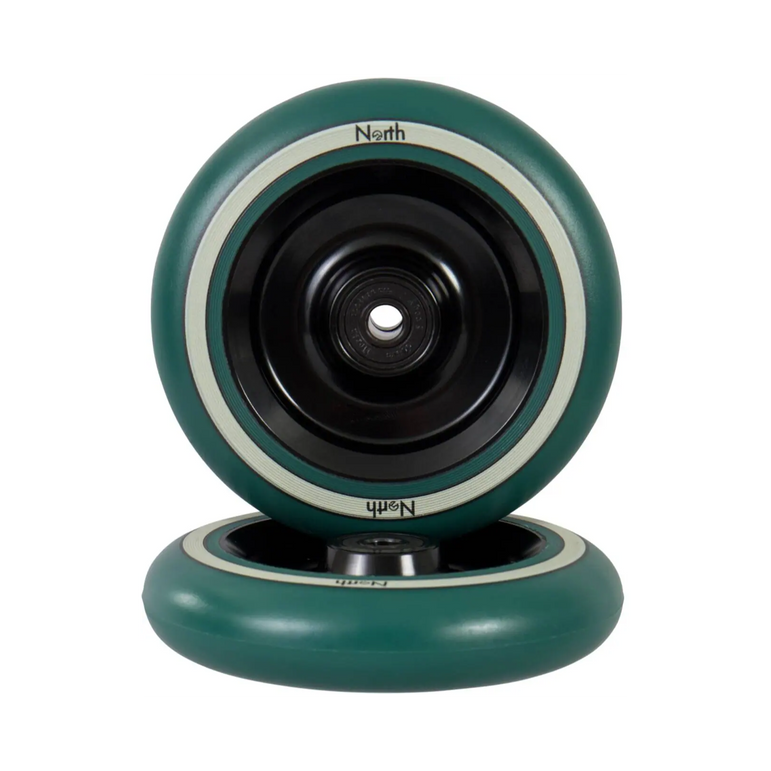 Kółka North Fullcore G2 115mm Black/Forest Pu - 2 Pack