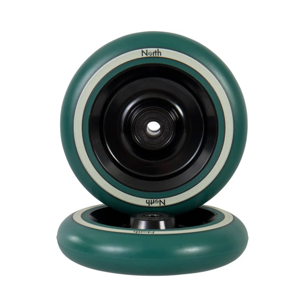 Kółka North Fullcore G2 115mm Black/Forest Pu - 2 Pack