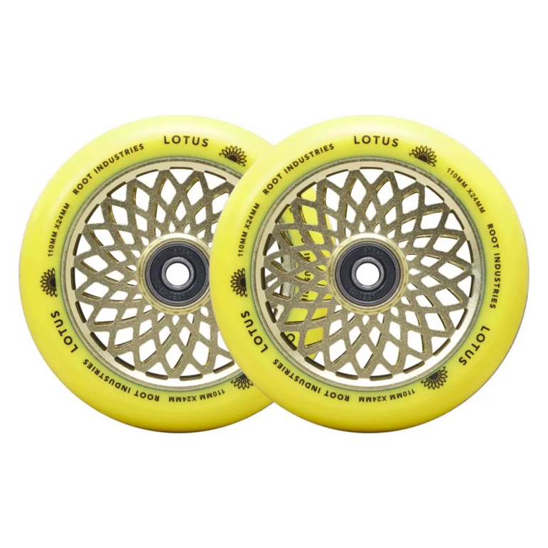 Kółka Root Lotus 110mm Radiant Yellow