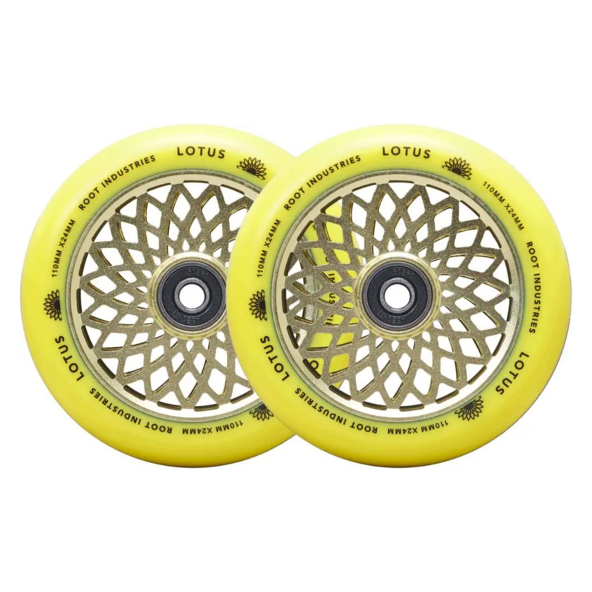 Kółka Root Lotus 110mm Radiant Yellow