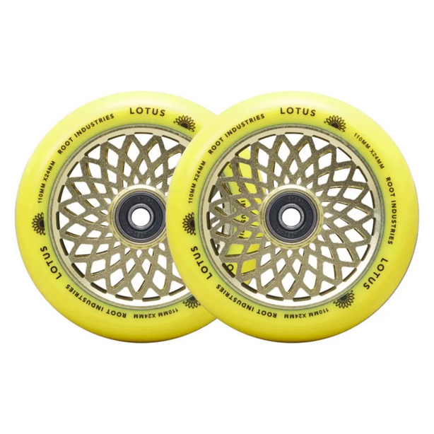 Kółka Root Lotus 110mm Radiant Yellow