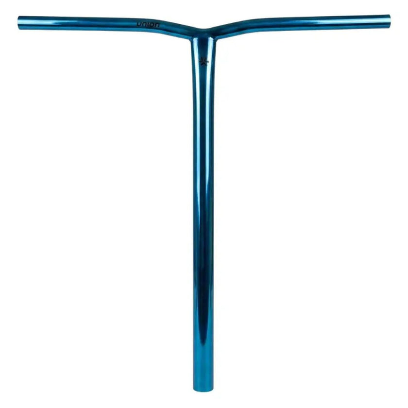 Kierownica Union Uniq Bend Standard 620mm Chrome Blue