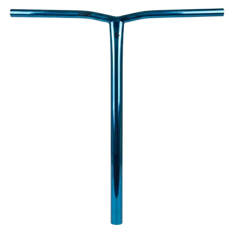 Kierownica Union Uniq Bend Standard 600mm Chrome Blue